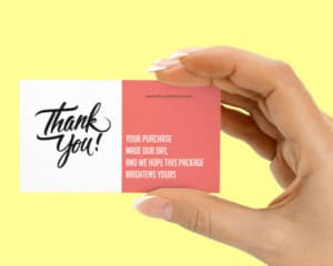 thank you cards